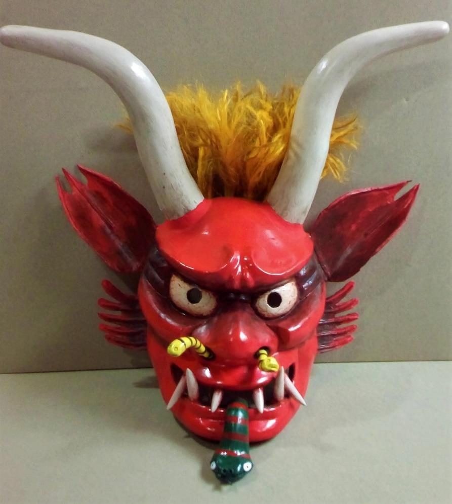 La storia di Maschera da danza Diablo Saqra