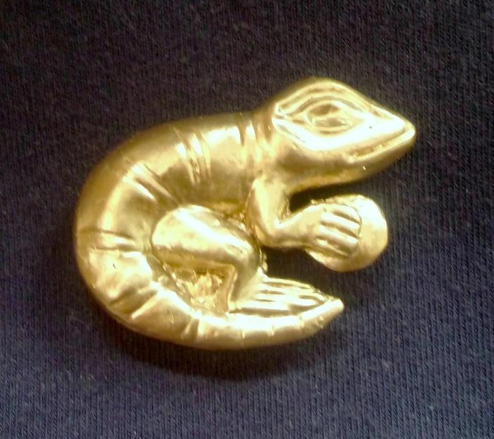 Pin Magnético Mochica Lagarto 3
