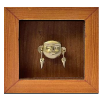 Monito de Sipán en Shadow Box