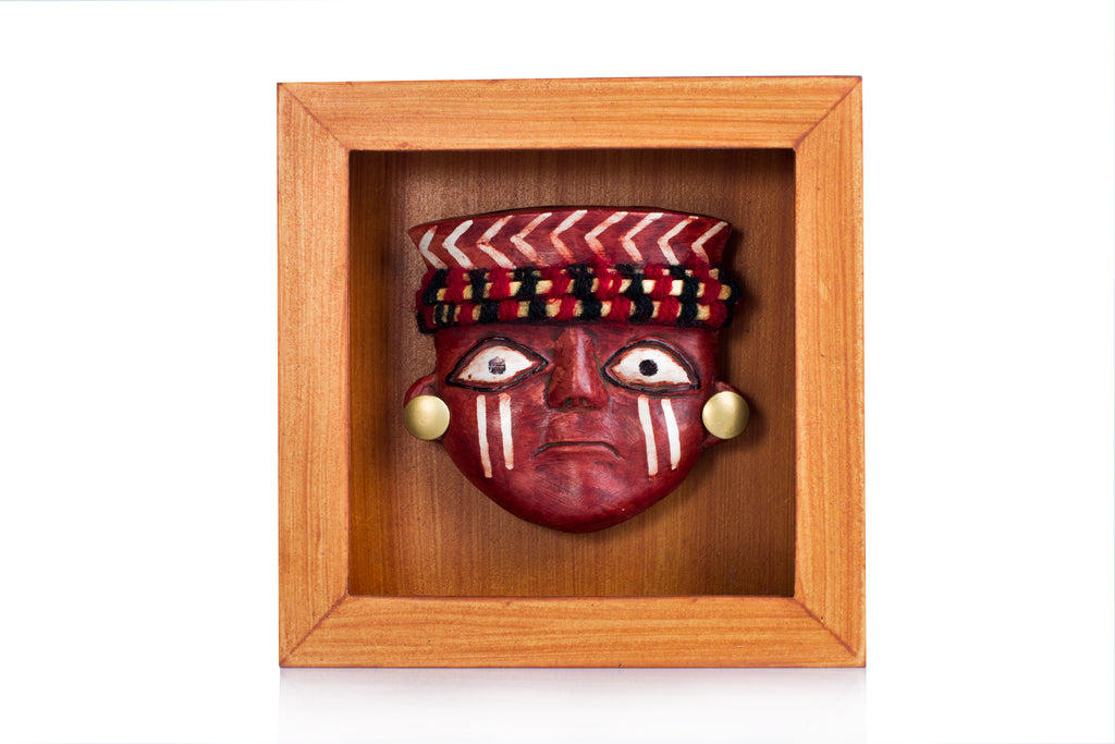 Mini Máscara Guerrera Nasca