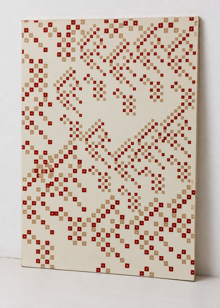 Tableau Trame cramoisie