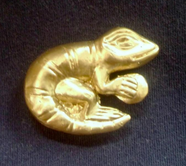 Mini Relieve Lagarto Sagrado Moche
